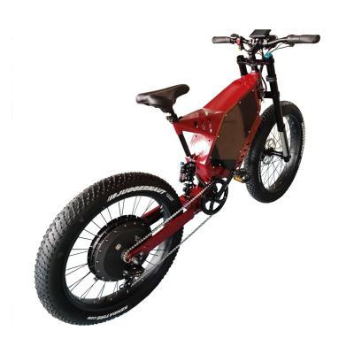 China Lightweight Aluminum Alloy Fat Adult E-Bike Fat Enduro 80km/h 5000W 72V Adult Ebike for sale