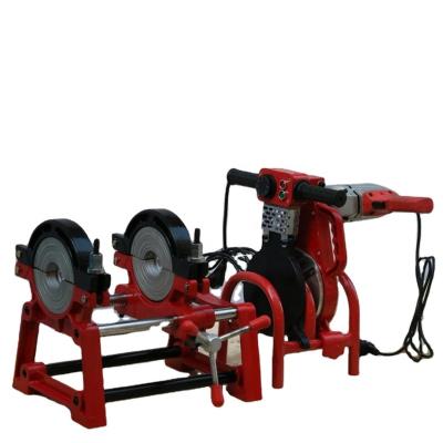 China Construction worksÂ   63-160 2 rings handle mate butt welding machine factory price for sale