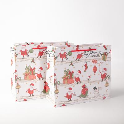 China Wholesale Low Price Christmas Paper Bag Handmade Christmas Tree Gift Bags Storage Bag for sale