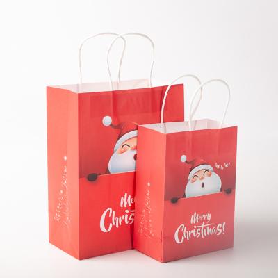 China Wholesale Disposable Christmas Santa Bag, Popular Christmas Wrapping Bag, Factory Price Christmas Wrapping Paper Bag for sale