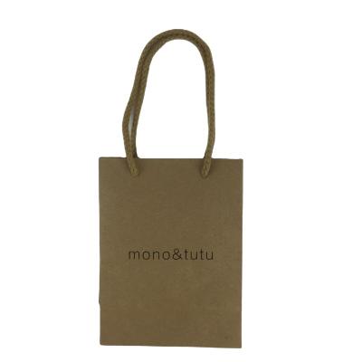 China Recyclable Paper Bag Brown Kraft Paper Bag Kraft Paper Bag for sale