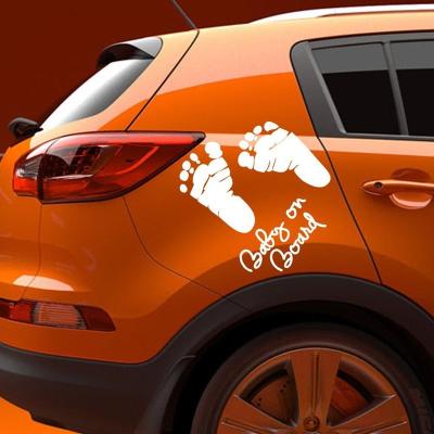 China Factory price Free samples professional clear custom vinyl car stickers for sale