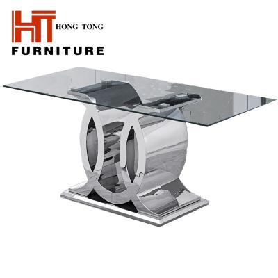 China Wholesale Household Luxury Marble Dining Table (Size) Style Dining Room Set Rectangle Dining Table Set Italian Modern Simple Adjustable Chair Light for sale