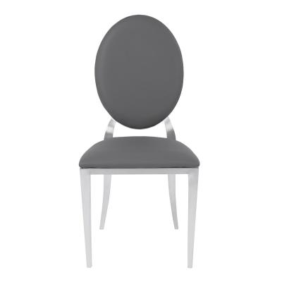 China (Height) Restaurant Round Back Adjustable High Quality Banquet Dining Chair for sale