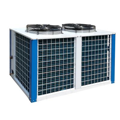 China Air Cooled Condensing Refrigeration Parts Mini Compressor Box Shaped Air Freezer Cold Room Refrigeration Unit for sale