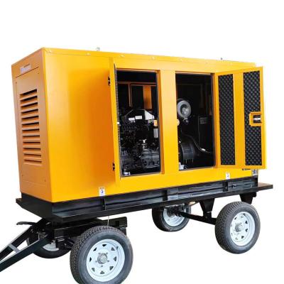 China 80kw Kangmingsi Generator Set with ISO9001 Sound Attenuated Enclosure and Air Filter for sale