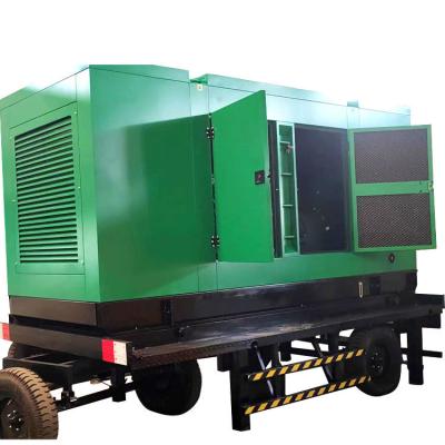 China Stil 400 kW Weichai mobiele trailer met ISO9001 certificering en waterkoeling systeem Te koop