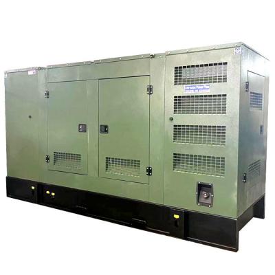 Cina 375KVA 400V Silent Box Diesel Generator Set per l'alimentazione di emergenza a Guangxi in vendita