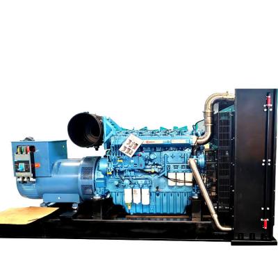 China 400V 1500RPM 550KW Weichai Diesel Generator Set voor grootschalige noodvoeding Te koop