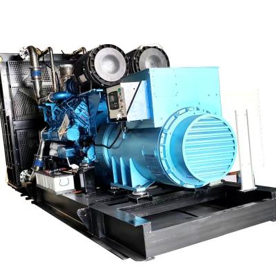 China 400V 1250KVA Weichai Diesel Generator Set 1000KW Grande equipamento de alimentação com motor de injeção de direção à venda