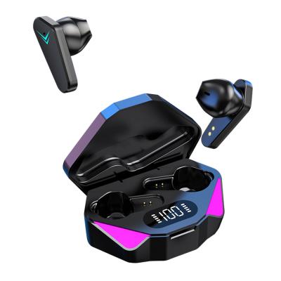 China Wireless Headphones Gaming Earphones TWS LED Earphones 9D Blue Tooth Waterproof Stereo Wireless Light Colorful Sports Earbuds With Mic For Phone for sale