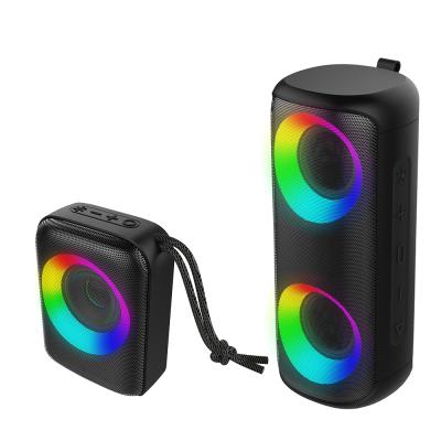 China Portable Round Wireless Phone Function Speaker With Microphone for sale