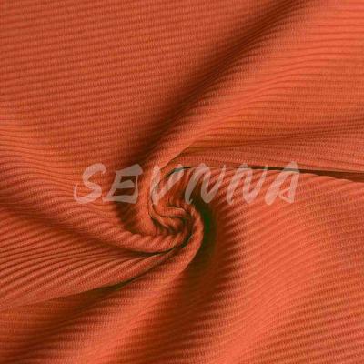 China Stretch 125cm breed aangepaste lengte polyester spandex stof / Stretchy polyester stof voor design Te koop