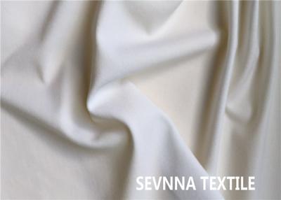 China Oil Resistant White Lycra Fabric , 2 Way Stretch Polyester Lycra Spandex Fabric for sale