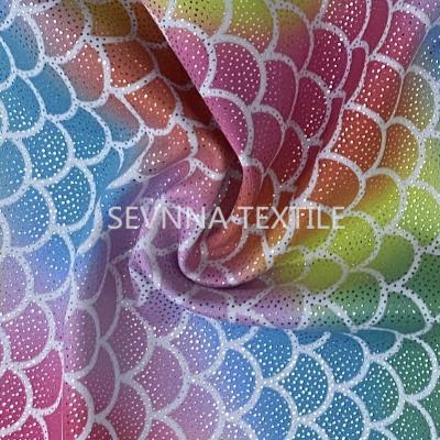 China Solid Dyed Plain Recycled Swimwear Fabric Grs Standard Compression Lining for sale