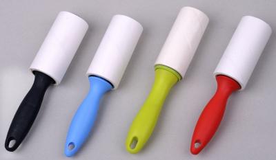 China 40sheets Custom Plastic Handle Clothes Cleaning Lint Roller for sale