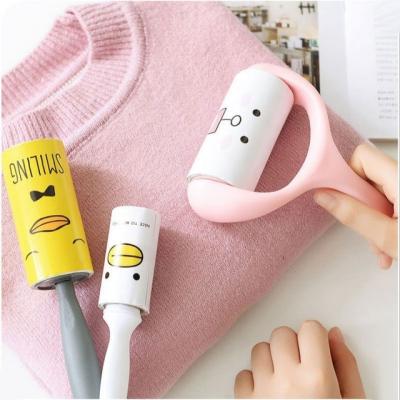 China Colorful Design Disposable Sticky Lint Roller for sale