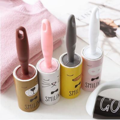 China Plastic Handle Cloth Cleaning Disposible Lint Roller for sale