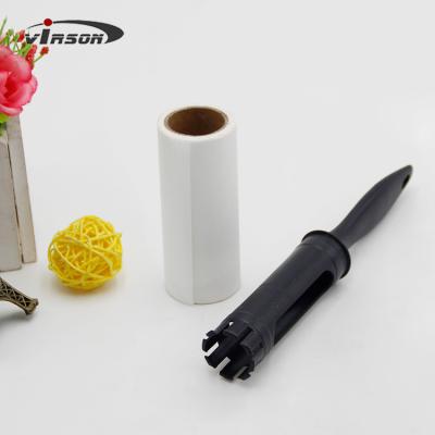 China Portable paper mini lint roller for clothes cleaning en venta