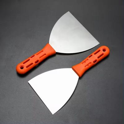 China Plastic ABS Handle Soft Grip Flexible Stainless Steel Carbon Steel Rust-free Putty Knife Scrapers for sale