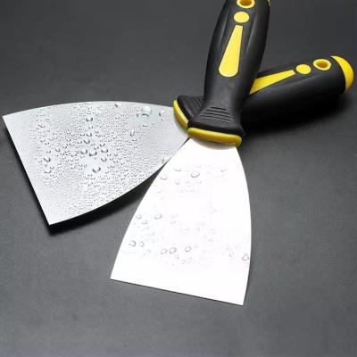 China Hand Tool Shovel Carbon Steel Plastic Handle Wall Plastering Knife for sale