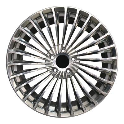 China forged alloy wheels 18x8 19x8.5 5x112 aluminium chromed aftermarket wheels for wholesale for sale