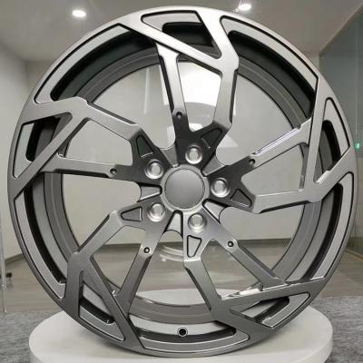 China Customized High performance aftermarket passenger car 18''19''20''glossed face forged Wheel Rim for sale