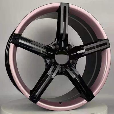 China New design high quality 19 to 21 inch customized forged split wheel two color painting fuchs alloy wheels for taycan for sale