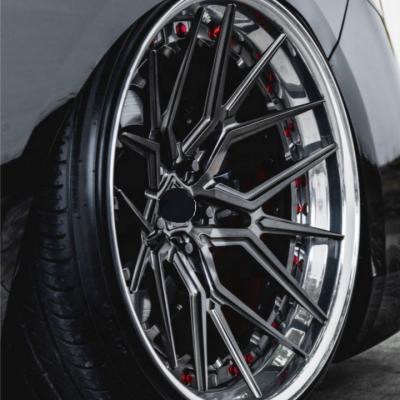 China 20'' 22'' 24 inch 5X120 Forged Aluminum Chrome 5x112 Car Oem Wheels ,Passenger Car Alloy Wheels Rims for sale