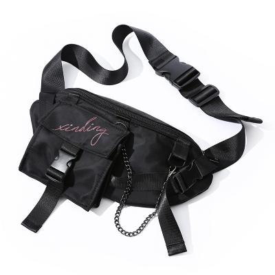 China Korean Designer Fashion Fanny Pack Waterproof Sports Pouch Belt Bag Daily Waterproof Waist Bag For Men for sale