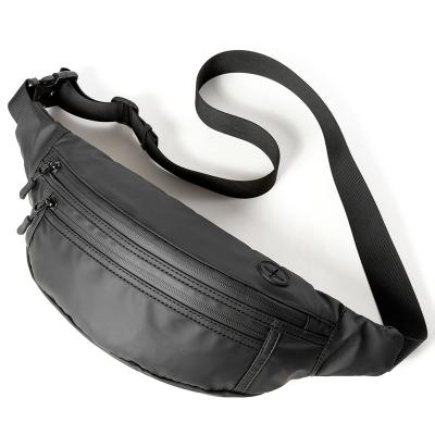 China Black PVC Water Proof Mini Size High Quality Waterproof Bag Daily Outing Casual Style Bum Bag Fanny Pack for sale