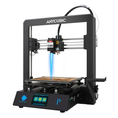 China High Resolution 3D Printer ANYCUBIC PRO 210*210*205 MEGA 3D Printing Machine Laser Engraving FDM 3D Printer For Kids for sale