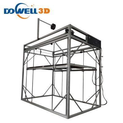 China Easy To Use Dowell Big 3d Printer Big Impresora 3d Drucker 1950*1200*1600MM High Precision Big 3d Printer for sale