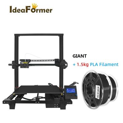 China High Precision 3D Printer Ideaformer Giant Large 3D Printer Machines 3d Large Size 400*400*450mm FDM Large 3d Printing Machine impresora 3d for sale