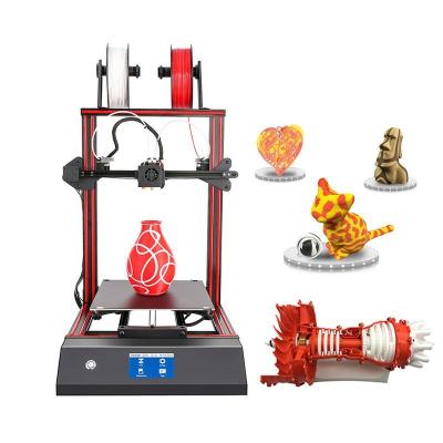 China Weedo ME40PRO pro ME40 extruder 3d printer kit 300*300*400mm DIY 3D printing machine dual impresora 3d for sale