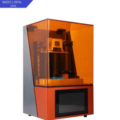 China fashion 3d printing shine 3d printer L120 pro 3d printer resin 3d resin printer L120 for jewelry drucker 3d 120*68*150mm for sale