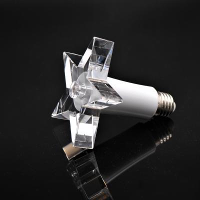 China Factory Direct Sale Residential Clear Pentagon Crystal Aisle Lamp Living Room Led Ceiling Lamp Cheap Crystal Exquisite Bulb Ball Light for sale