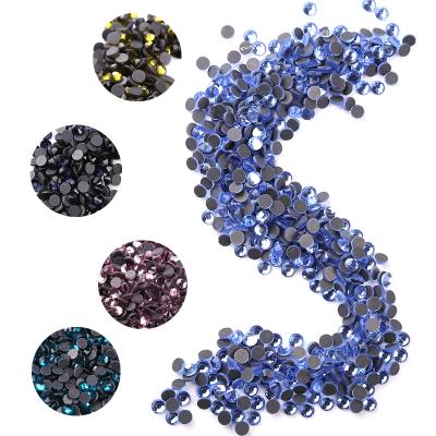 China Non-PVC & lead free clothing accessories mixed ab clear rhinestone crystal hotfix for sale