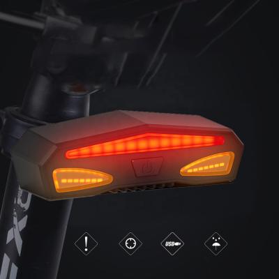 China Car LED Wireless Remote Waterproof Lights Bike Smart Signal Light Wireless Remote Bike Accessories Turn Signal Light for sale