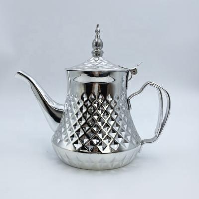 China Sustainable Gift Set For 2024 Ramada Turkish Tea Pot Drinkware Tea Serving Stainless Steel Teapot for Home for sale