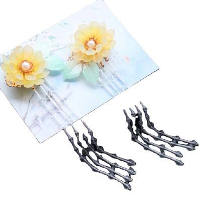 China Various Chinese Style Factory Sale Vintage Tassel Girls Face-Lifting Hair Clips for sale