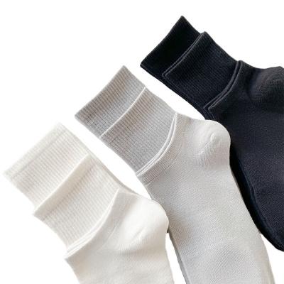 China Wholesale QUICK DRY Basic Unisex Casual Cotton Patterns Solid Color Summer Long Sock Sports for sale