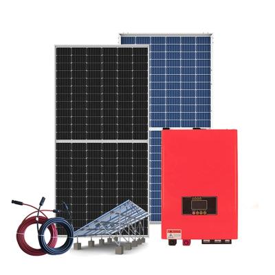 China New high efficiency design with great price solar system for sale