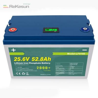 China Power Tools Rekesun 25.6V 52.8Ah Drive Force Motorcycle Lithium Ion Rechargeable Batteries Storage Wholesale For Sale for sale