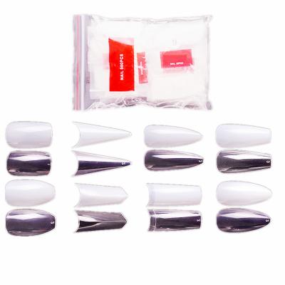 China HOT DIY Nail Art Display Tips ABS Full Cover 36 Styles Finger Tips French Fake Nails Artificial Toe Nails for sale