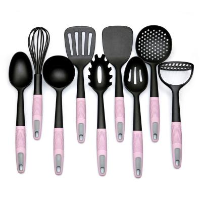 China Best Selling High Quality Modern Kitchen 9Pcs Nonstick Nylon Cookware Set For Home for sale