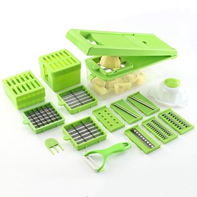 China Viable Instrument Manual Kitchen Cutter Vegetable Onion Chopper Dicer Vegetable Chopper For Household for sale