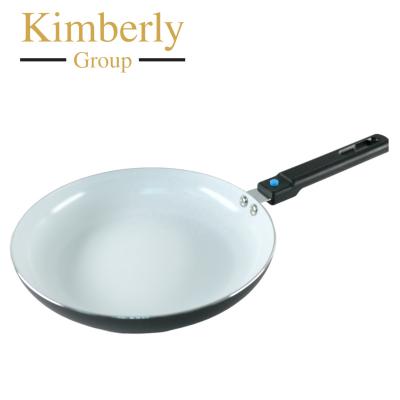 China Sustainable China Pans Manufacturers Ceramic Coating Wok Frying Pan Nonstick Frying Pan for sale