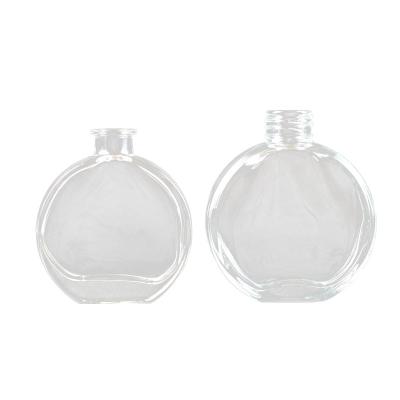 China Crafts Oval Scented Glass Perfume Bottle Arranging Dry Flowers Bottles Aroma Office Supply Items for sale