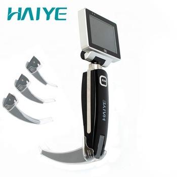 China Portable High Quality Competitive Price Hand Held Video Laryngoscope With Disposable Blade for sale